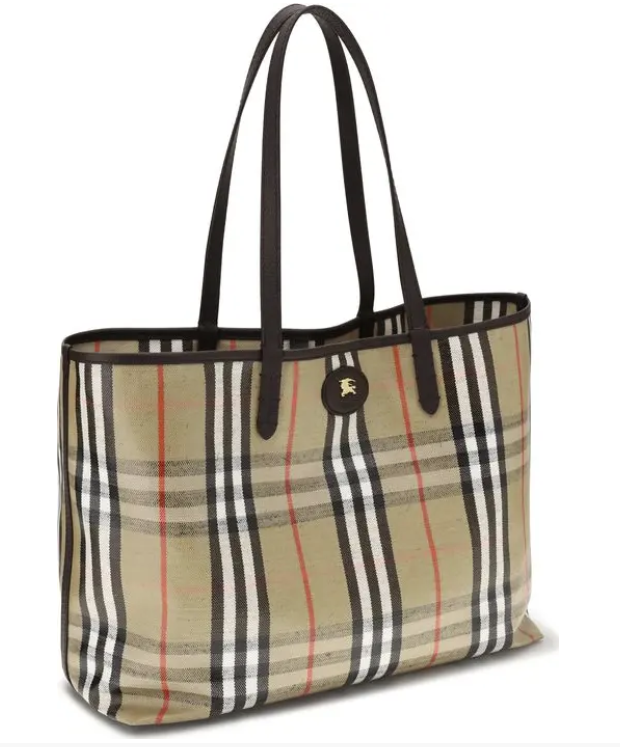 Burberry - Mehrfarbige Baumwoll Handtasche | Spoil me