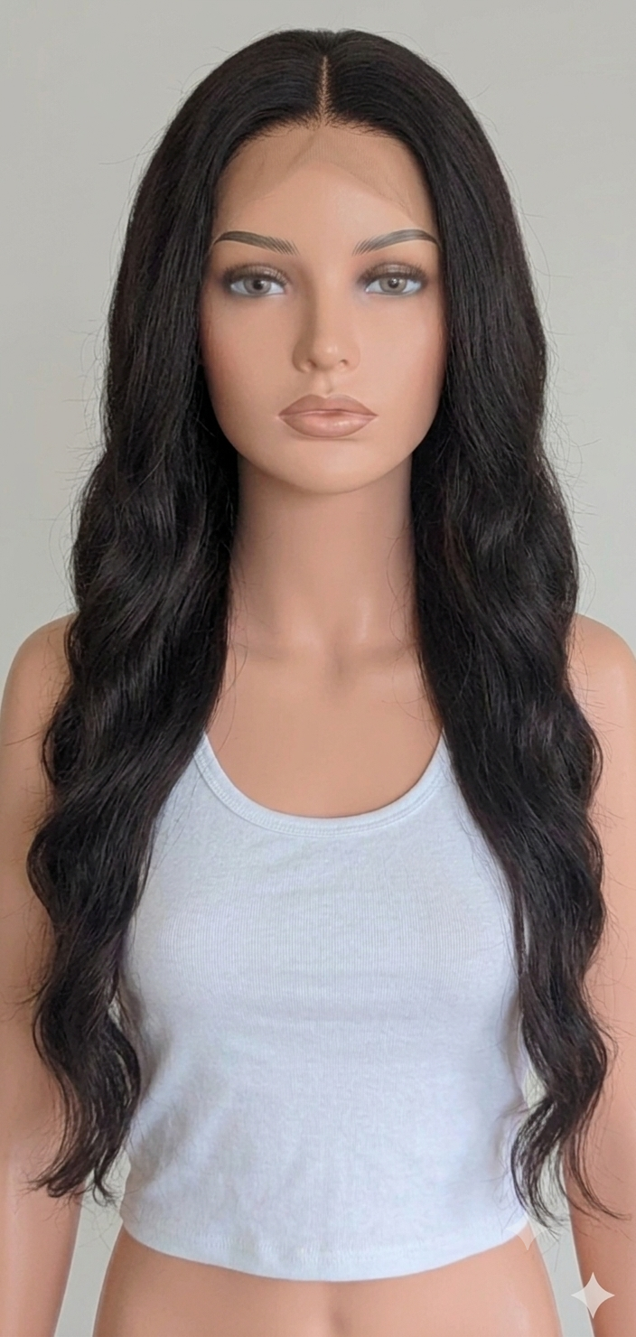 Echthaar Perücke Body Wave brasilianisch