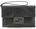 Fendi - Schwarze Lamm-Clutch Ovis Aries | Spoil me