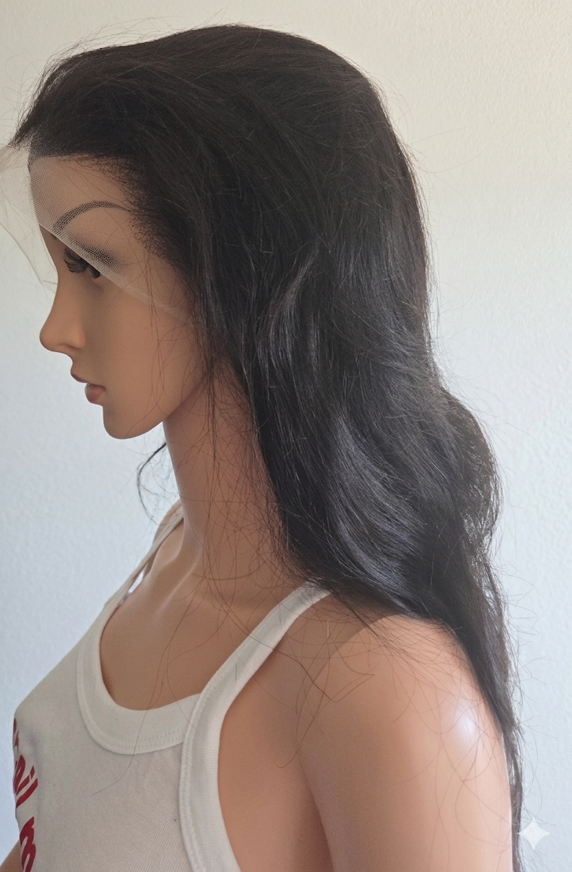 Echthaar Perücke Bone Straight brasilianisch