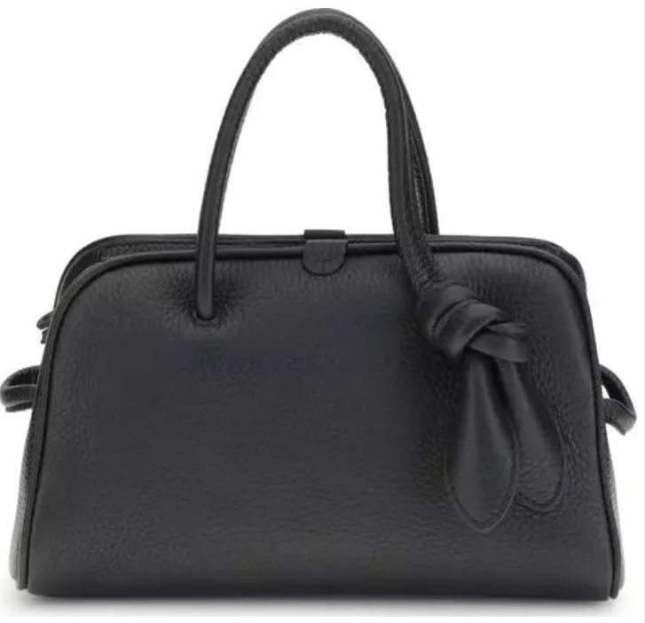Jacquemus Handtasche aus schwarzem Kalbsleder | Spoil me