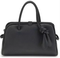 Jacquemus Handtasche aus schwarzem Kalbsleder | Spoil me
