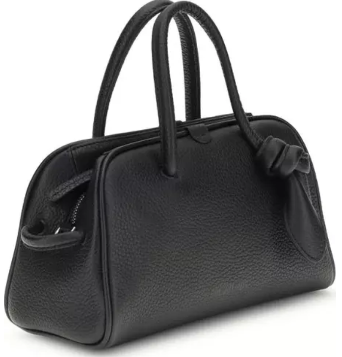 Jacquemus Handtasche aus schwarzem Kalbsleder | Spoil me