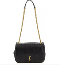 Saint Laurent Schultertasche aus schwarzem Lammleder | Spoil me