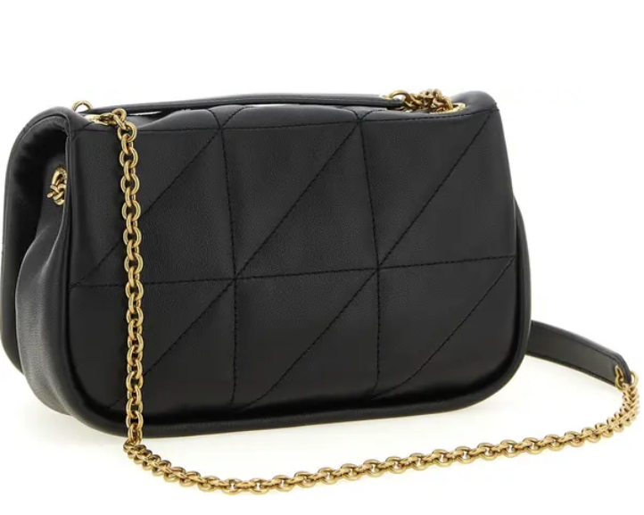 Saint Laurent Schultertasche aus schwarzem Lammleder | Spoil me