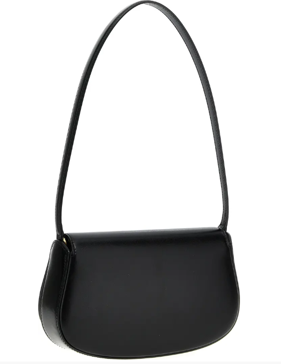 Saint Laurent Schwarze Schultertasche aus Kalbsleder | Spoil me