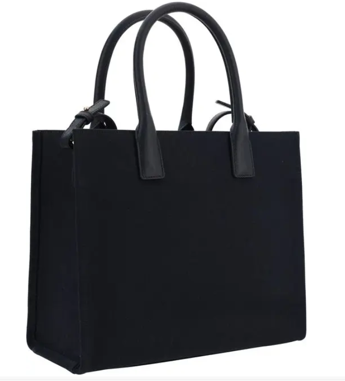 Versace - Schwarze Schultertasche aus Baumwolle | Spoil me