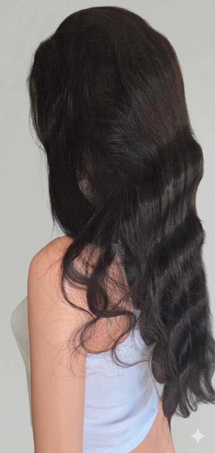 Echthaar Perücke Body Wave brasilianisch