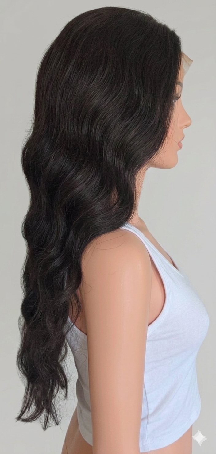 Echthaar Perücke Body Wave brasilianisch