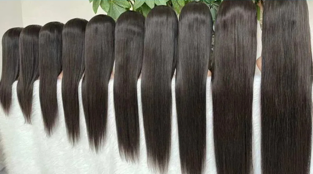 Echthaar Perücke Bone Straight vietnamesisch
